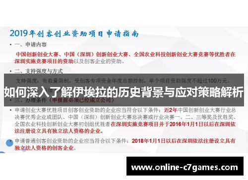 如何深入了解伊埃拉的历史背景与应对策略解析